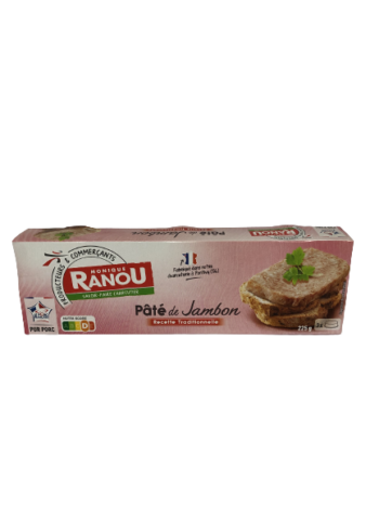 Monique Ranou - Pâté de jambon x3 225g