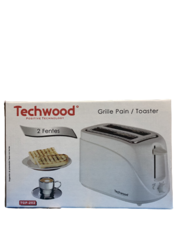 Grille pain 2 fentes Techwood