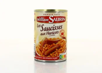 William Saurin - Saucisses aux haricots 840gr