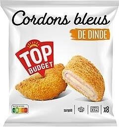 Top budget - Cordons bleus 800g