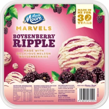 Marvels - Boysenberry ripple 2L
